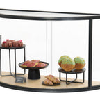 Thumbnail image #1 for Cal-Mil Logan 25222-93 Curved Front Bakery Display Case, Full Service, 42"W x 17"D x 23"H