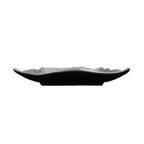 Thumbnail image #2 for G.E.T. Basalt - EGS D6118SQ-CO 6" Square Black Melamine Plate Case of 6
