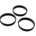 Thumbnail image #1 for Matfer Bourgeat 346706 Tart Ring, 3-1/3" Diameter x 3/4"H, One-Piece, Non-Stick Composite