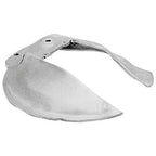 Thumbnail image #1 for AllPoints Foodservice Parts & Supplies Mavrik 261337 Back Knife Guard for Hobart Slicer, 11.75 x 10.38 x 1.75 in