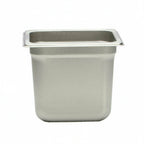 Thumbnail image #1 for Libertyware 9166 1/6 Size Solid 18/8 Stainless Steel Steam Table Pan, 6" Deep, 23 Gauge, Anti-Jam Case of 48