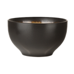 Thumbnail image #1 for Libbey Hakone BF-31 Asian Soup Bowl, 31 oz, 6" Round Glazed Ceramic, Turquoise Interior, Dark Brown Exterior
