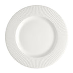 Thumbnail image #1 for Steelite International Steelite Distinction, Willow 9117C1183 9" Round White Mid-Rim Alumina Vitrified Plate Case of 2 Dozen