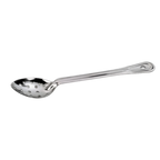 Thumbnail image #1 for Browne USA Foodservice Conventional 2752 11-Inch Stainless Steel Perforated Serving Spoon with Grooved Handle