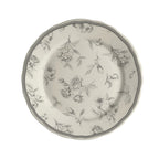 Thumbnail image #1 for Steelite International HL Ivory HL54263882 Round China Plate, 7-1/4", Marisa Slate Pattern, Scalloped Edge Case of 3 Dozen