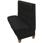 Thumbnail image #1 for Oak Street Worthington WOR-4842-SGL 48" Single Upholstered Restaurant Booth with Horizontal Channelback