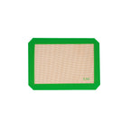 Thumbnail image #1 for CAC China BMSC-0812 Silicone Baking Mat, 11-3/4 x 8-1/4 in, 1/4 Size, Non-Stick Case of 100