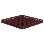 Thumbnail image #1 for Vollrath Rack Max® TRB-21 Full-Size Dishwasher Rack Extender, 25 Compartments, Burgundy, 19-3/4"W x 19-3/4"D x 1-9/16"H Case of 12