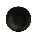 Thumbnail image #2 for Cal-Mil 24051-11-13 Round Black Melamine Plate, 11" Diameter Case of 6