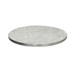 Thumbnail image #1 for TableCraft Products CWALC3BRATCP Round Aluminum Tabletop Cover, 30" Dia. x 1"H, Brushed Finish, Translucent Copper Coating