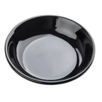 Thumbnail image #1 for TableCraft Products 10311BK Deep Round Melamine Mini Plate, 4" Diameter x 1" High, Black Case of 24