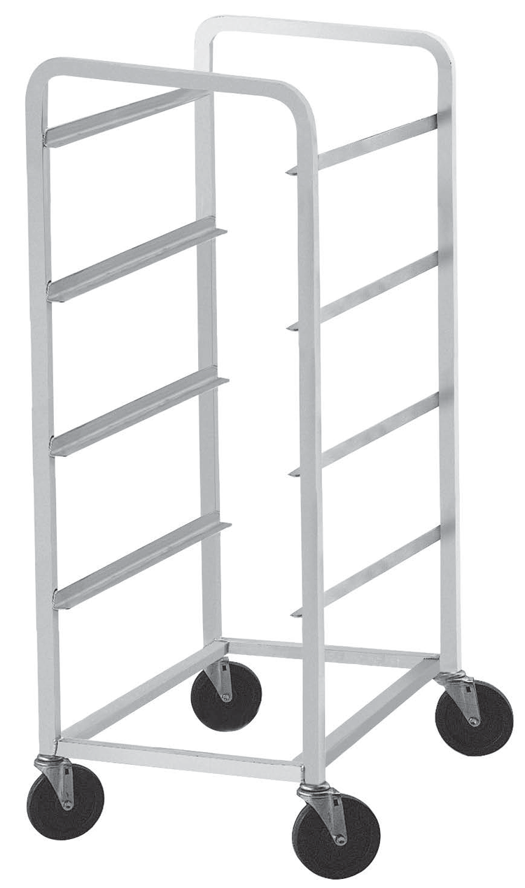 Product image #4 for Full-Height Open-Side Aluminum Lug Cart with Slides, 4-Lug Capacity