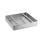 Thumbnail image #1 for Klinger's Trading SCB-1820 Scrap Basket with Slide Rail, 18x20, all stainless, bowl size