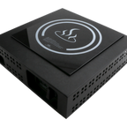 Thumbnail image #1 for G.E.T. Strata ST11602121 Square Black Steel Induction Deck Unit with Protective Case