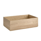 Thumbnail image #1 for Libbey APS Germany - Valo APS 14002 Rectangular Wood Serving Box, Stackable, GN 1/1 Pan Compatible, 20-7/8"L x 12-3/4"W x 6-1/2"H