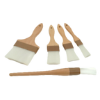 Thumbnail image #2 for Thunder Group WDPB003N Flat Pastry Brush, 2-Inch, Sterilized Nylon Bristles, Wood Handle Case of 240