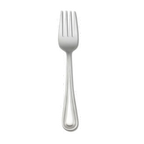 Thumbnail image #1 for 1880 Hospitality Prima by Oneida® B595FSLF Salad/Pastry Fork, 6-5/8", 18/0 Stainless Steel, Beaded Border Pack of 3 Dozen