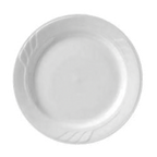 Thumbnail image #1 for Vertex China Sausalito SAU-21 Round China Plate, 12-inch, White, Sculpted Lines 1 Dozen
