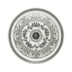 Thumbnail image #1 for Steelite International ZABA A101P801 Round Alumina Vitrified Plate, 10-3/4", Talara Vida Black