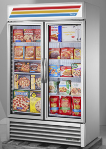Product image #8 for True GDM-43F-HC~TSL01 Two-Section Glass Door Freezer Merchandiser