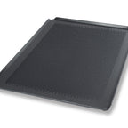 Thumbnail image #1 for Chicago Metallic Bakeware BĀKALON 70817B Perforated Hardcoat Anodized Aluminum Sheet Pan, 12-3/4 x 18-3/8 in, 14 Gauge Case of 4