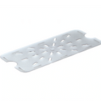 Thumbnail image #1 for Libertyware 2130DS 1/3 Size Clear Polycarbonate Drain Shelf Case of 72