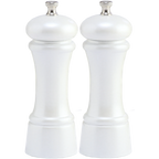 Thumbnail image #1 for Chef Specialties Professional Series Capstan 06802 6-Inch Pearl Metallic Salt & Pepper Mill Set with Stainless Steel and Ceramic Mechanisms