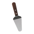 Thumbnail image #1 for TableCraft Products 242 10-Inch Stainless Steel Pie Server with Smooth Edge and Wood Handle Case of 12