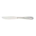 Thumbnail image #1 for Steelite International Walco, Goddess WL21451 European Dinner Knife, 9-1/4", Solid Handle, Asymmetrical, 18/110 Stainless Steel Pack of 1 Dozen