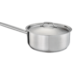 Thumbnail image #1 for Stanton Trading SSTPN8.5 8-1/2 qt. Induction-Ready Sauté Pan with Handled Cover, 3-Ply Stainless Steel/Aluminum Case of 4