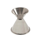 Thumbnail image #1 for AllPoints Foodservice Parts & Supplies 2801665 Stainless Steel Jigger, 1 oz x 1-1/4 oz