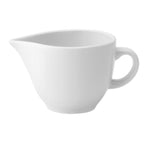 Thumbnail image #1 for Tableware Solutions USA Pure White PWE11017 9 oz China Jug with Handle, Microwave & Dishwasher Safe Case of 6
