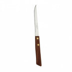 Thumbnail image #1 for Libertyware SK-EPW1 Steak Knife, 4-Inch Stainless Steel Blade, Pointed End, Wood Handle, 8-Inch Overall Length Case of 50 Dozen