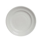 Thumbnail image #1 for Tuxton China Concentrix CWA-074 Ceramic Plate, 7-1/2-Inch Round, Wide Rim, White Case of 2 Dozen