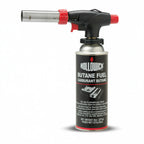 Thumbnail image #1 for Hollowick/Steelite CT200-SNGL Chef's Torch, 8 oz., Push-Button Automatic Ignition, Anti-Flare Device
