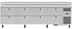 Thumbnail image #2 for True Spec Series 4-Section Pizza Prep Table with 8 Drawers and R290 Refrigerant