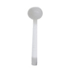 Thumbnail image #1 for Thunder Group PLOP010WH 1 oz Polycarbonate Ladle, 10-1/2 in, One-Piece, White Case of 120