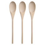 Thumbnail image #1 for New Star Foodservice Inc. 42603 Classic Wood Mixing Spoon Set Case of 48