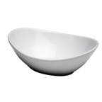 Thumbnail image #1 for 1880 Hospitality Buffalo White Ware by Oneida® F8010000758 Porcelain Asian Soup Bowl, 25 oz, 8-3/4 in Oval, Rolled Edge Case of 2 Dozen
