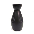 Thumbnail image #1 for CAC China Japanese Style 666-WP-BLK Ceramic Sake Pot, 6 oz., Black Case of 3 Dozen