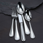 Thumbnail image #2 for 1880 Hospitality Bellini by Oneida® V029STBF Silver-Plated Table/Serving Spoon, 7-3/4" Pack of 1 Dozen
