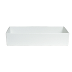 Thumbnail image #1 for G.E.T. Bugambilia COMP15 Salad Bar Bowl, 10.6 qt., 20" x 10" x 4", Rectangular Cast Aluminum with Resin Coating