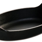 Thumbnail image #1 for JB Prince R671 Oval Cast Iron Server, 6 x 3 Inches