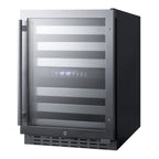 Thumbnail image #2 for Summit Commercial ALWC532 Commercial Wine Cooler, 46-Bottle, Dual-Temperature, Black, 23-1/2"W