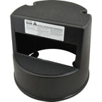 Thumbnail image #1 for AllPoints Foodservice Parts & Supplies 86303 2-Step Step Stool with Casters, Black