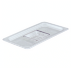 Thumbnail image #1 for Libertyware 2130 1/3 Size Clear Polycarbonate Solid Food Pan Cover, Handled, 1 in Deep Case of 72
