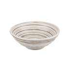 Thumbnail image #1 for Korin Inc Uzumaki BWL-233 Round China Bowl, 52.4 oz, 9-1/4" Diameter x 3-1/2"H, Brown Spiral Design