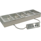 Thumbnail image #1 for Piper Products/Servolift Eastern 2HFW-1 Drop-In Electric Hot Food Well, 2 Full-Size Pans, Individual, No Drain, Insulated