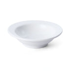 Thumbnail image #2 for Mikasa Hospitality Linea 5260227 2 oz Round Rimmed Porcelain Condiment Bowl Case of 144