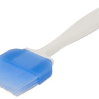 Thumbnail image #1 for JB Prince B122 Flat Silicone Pastry Brush, 9-1/4"L, 2-3/8"W Bristles, Plastic Handle
